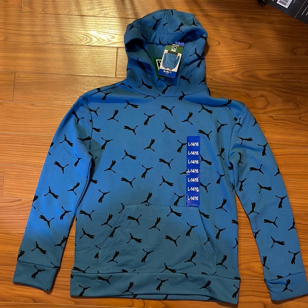 PUMA Youth Hoodie ~ L -14/16